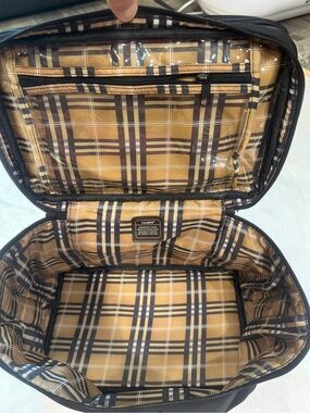 Modella Men’s Toiletry Bag in Mustard Plaid